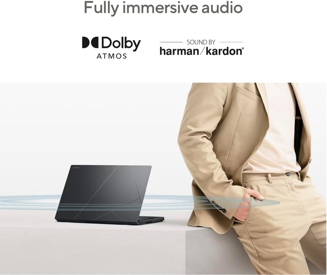 ASUS Zenbook Duo AI Powered 2-in-1 Laptop 14.0" Touchscreen OLED 2.8K Display (Intel Ultra 9-285H, 32GB LPDDR5X, 1TB PCIe SSD, Active Pen, Backlit KB, 2 Thunderbolt 4, Win 11 Pro) w/Premium Backpack