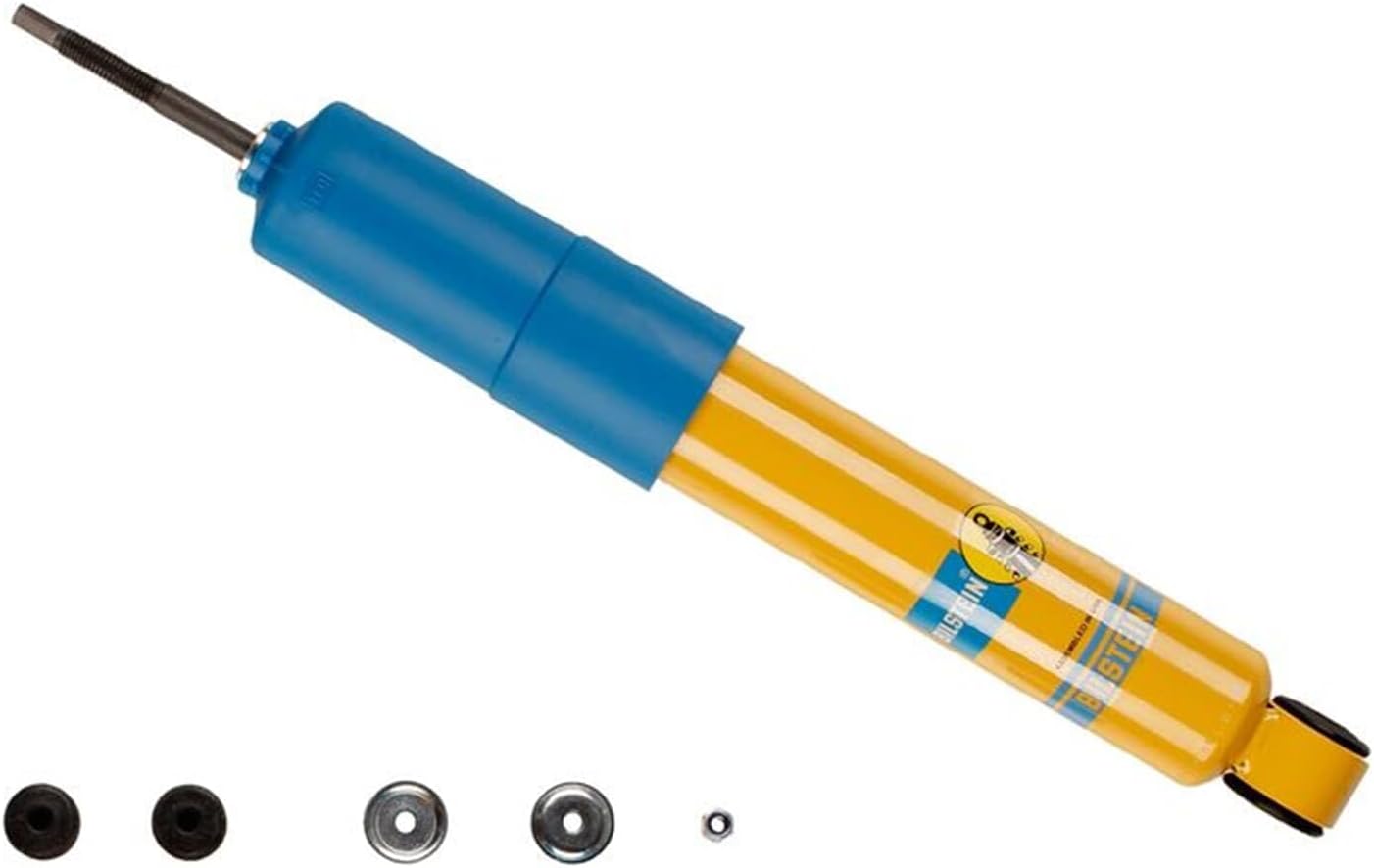 Bilstein B6 4600 Series Front Monotube Shock fits 2007 2010 Silverado 2500 HD 3500 HD | Improves Ride Quality, Handling and Performance | 24-060813