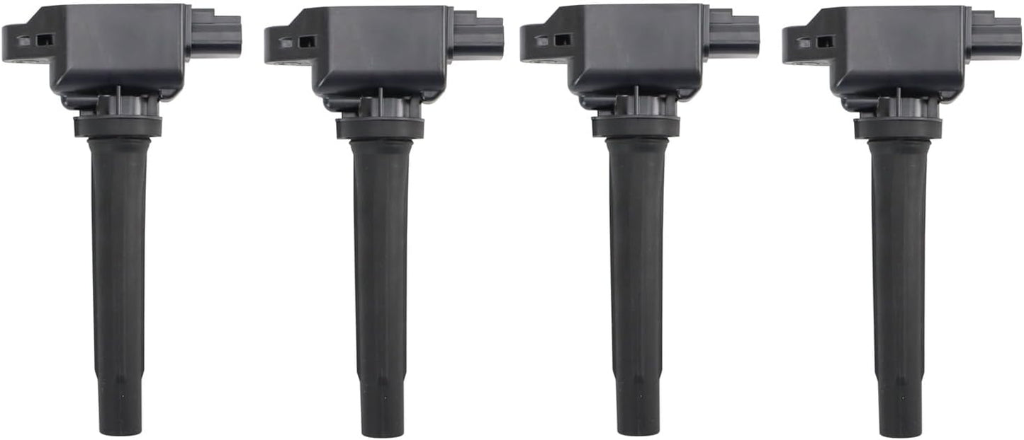 TRQ Ignition Coil Set Compatible with 2020-2021 Mazda 3 2018-2021 6 CX-30 2019-2021 CX-5