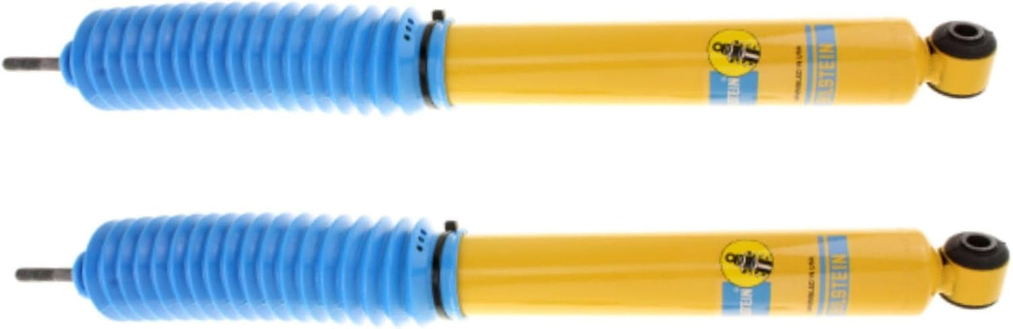Bilstein 4600 Series Set of Front & Rear Monotube Shocks fits 2007 2017 Wrangler with 0" Lift | Comfort Ride | TrendsAuto Decal | 24-141727 24-141734