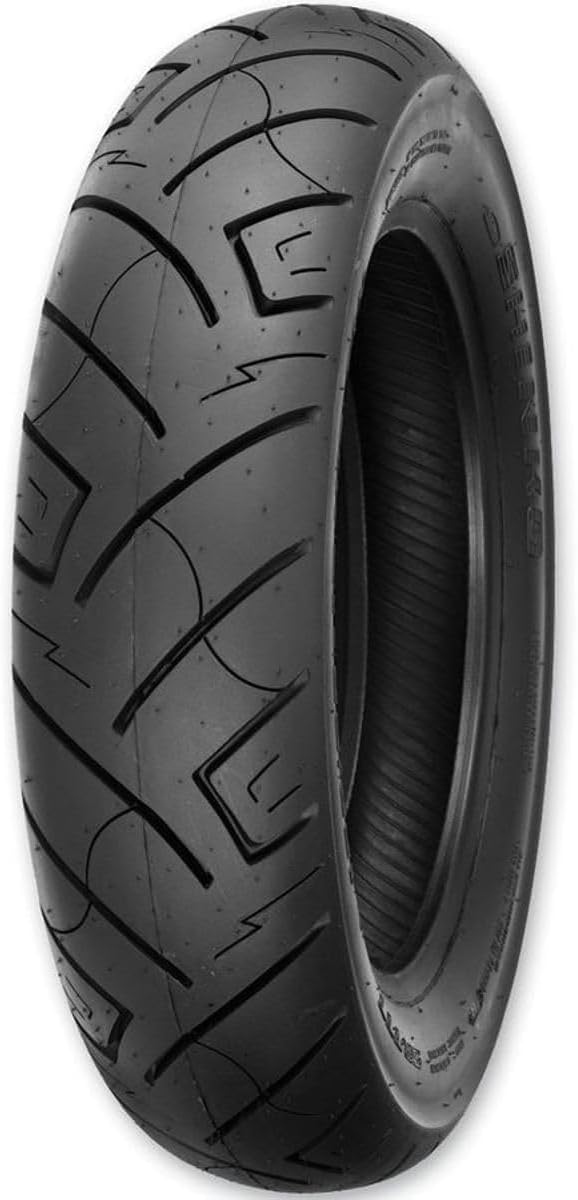 Shinko 777 Rear H.D. 150/90B-15 (80H) Black Wall Motorcycle Tire