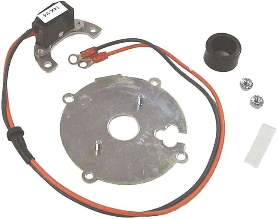 Sierra International 18-5297 Ignitor Electronic Ignition Conversion Kit for 4-Cylinder GM, Non-Retail Packaging