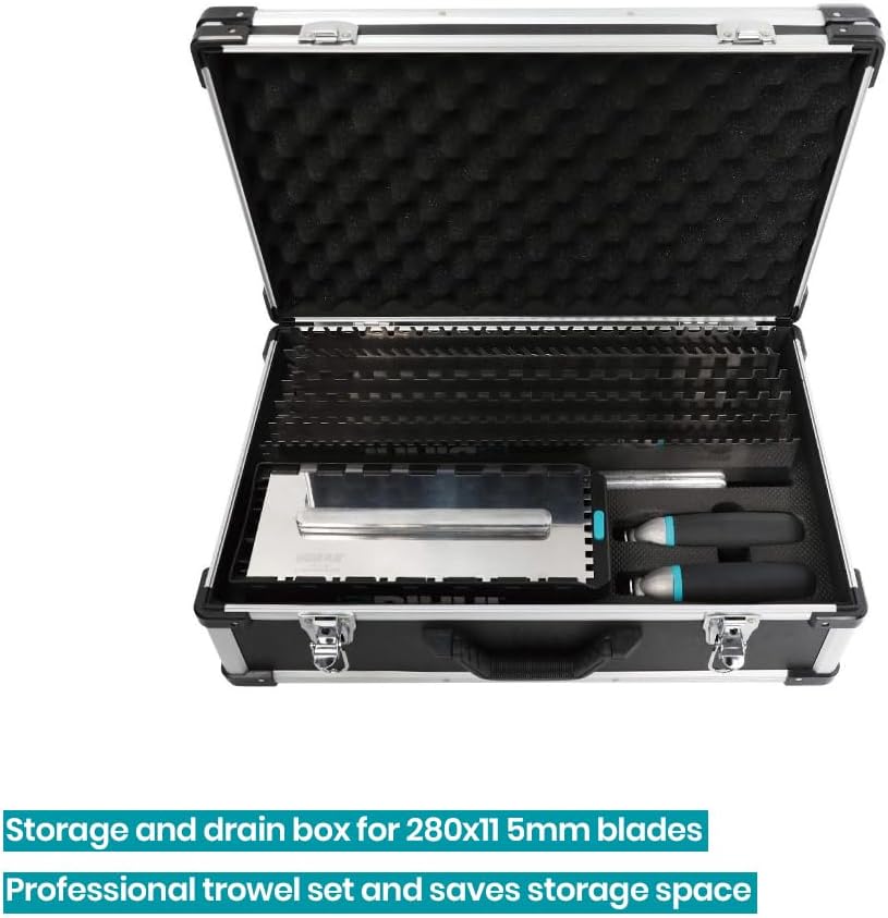 Tools 15pc Notched Trowel Set