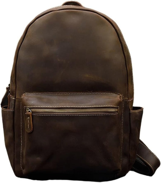 Backpack for Men Laptop Brown Travel Rusack Casual Daypack