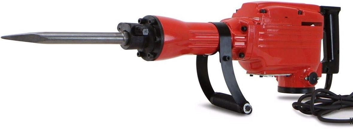 XtremepowerUS 2200W Electric Demolition Jack Hammer Concrete Breaker Punch Drill Chisel & Shovel Digging Bits w/Case