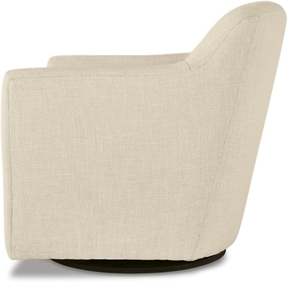 Ashley Furniture Bradney Swivel Accent Chair, Linen