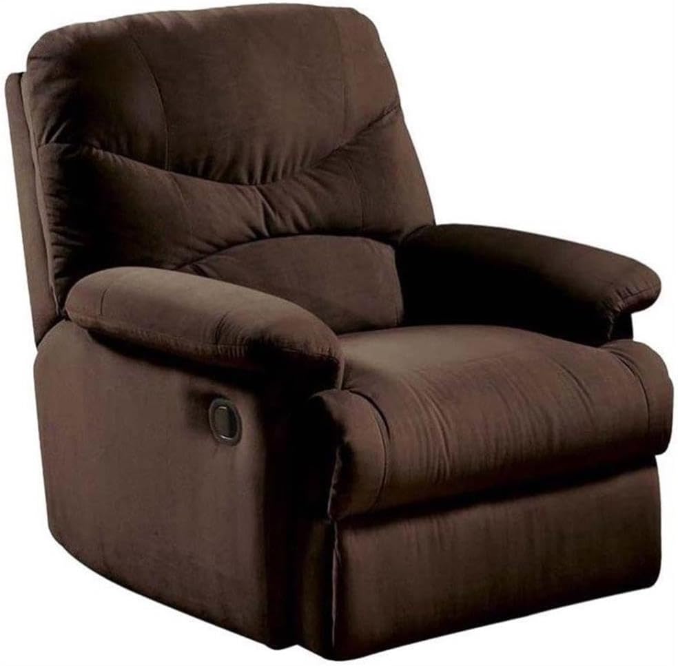 Acme Carell Furniture Recliner in Sage Microfiber