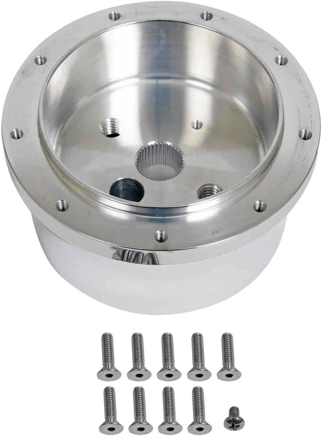 Billet Specialties 31120 Polished Steering Wheel Adapter for 67-94 GM