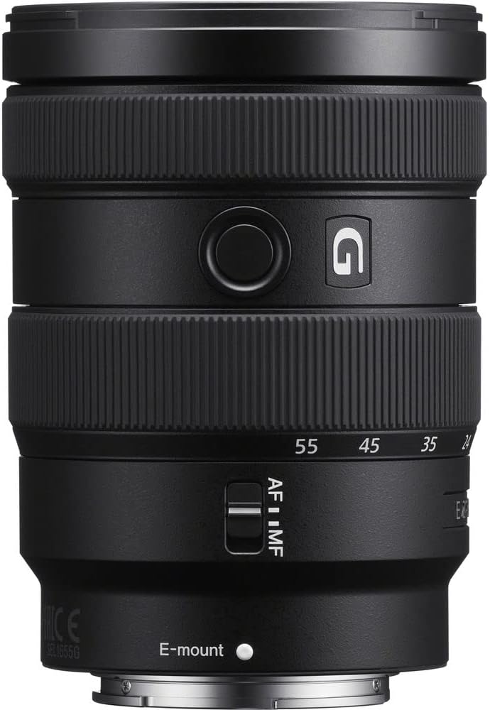 Sony E 16–55mm F2.8 G Standard Zoom Lens (SEL1655G) – APS-C E-Mount | Constant F2.8 Aperture | G Lens Optics | Filter Kit, Backpack, 64GB Card, Card Reader, Flex Tripod, Memory Card Wallet and More