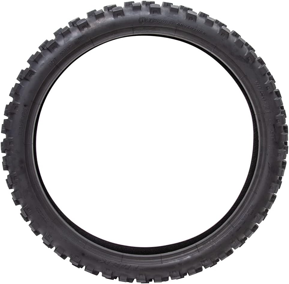 Tusk Dsport® Adventure Tire 90/90-21 (54R) Tube Type For KAWASAKI KLR650 Traveler ABS 2022-2023