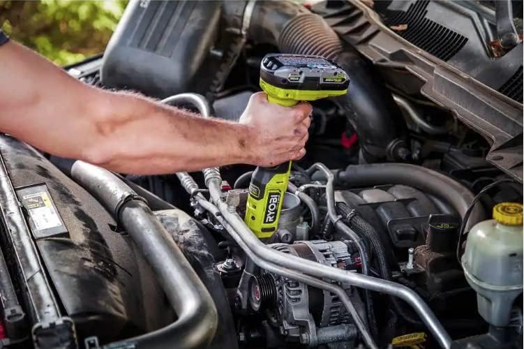 RYOBI - ONE+ HP 18V Brushless Cordless 3/8 in. Extended Reach Ratchet (Tool Only) - PBLRC25B