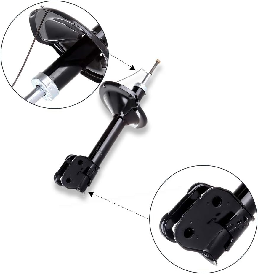 Shocks Struts,ECCPP Front Rear Shock Absorbers Strut Kits Compatible with 2001 2002 Acura MDX,2003 2004 2005 2006 2007 2008 Honda Pilot 334364 71451 334365 71452 344353 37246