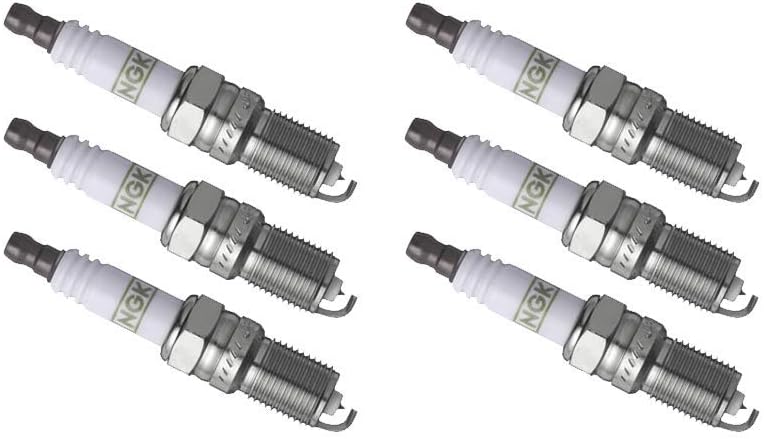 6 pc NGK 5809 Laser Platinum Spark Plugs for 30731878 30777349 4512 4714 5092 5M5G-12405-AA IT20TT PT16EPR13 PT20TT Ignition Wire Secondary
