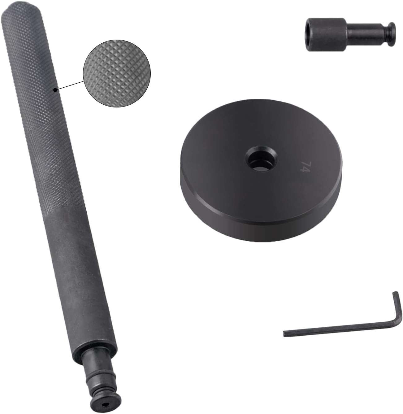 52 in 1 Custom Bushing Driver Set, Transmission Bushing Driver Removal Set Wheel Axle Bearing Race and Seal Installer Tool Kit