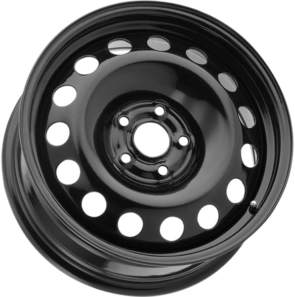 Vision SW60 Steel Mod 17x6.5 5x4.5" +39mm Matte Black Wheel Rim 17" Inch SW60-7665B39JG