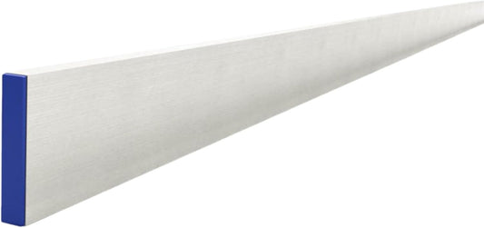 Bon Reinforced Aluminum H Screed – 3/4 in. x 4 in. x 14 ft. with Center Rib and Replaceable End Caps – Ultra-Long Concrete Leveling Tool for Large Surface Finishing