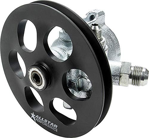 Allstar Performance ALL48250 Steel Power Steering Pump with Pulley