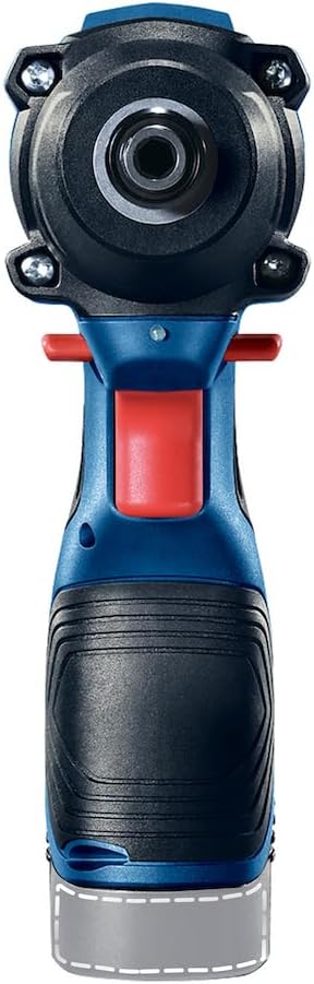 Bosch Professional GDR 120-LI Cordless Impact Wrench (12 Volt, SOLO, in Cardboard Box, 100 Nm Max. torque, 1/4" hex bit input)