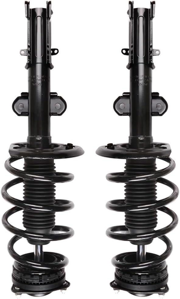 SCITOO Struts Shock suspension kit for 2008-2016 for Chrysler Town & Country 2008-2018 for Dodge Grand Caravan Front Complete Struts Assembly Stabilizer Bar Link Tie Rod End 6 Pcs,171128L 171128R