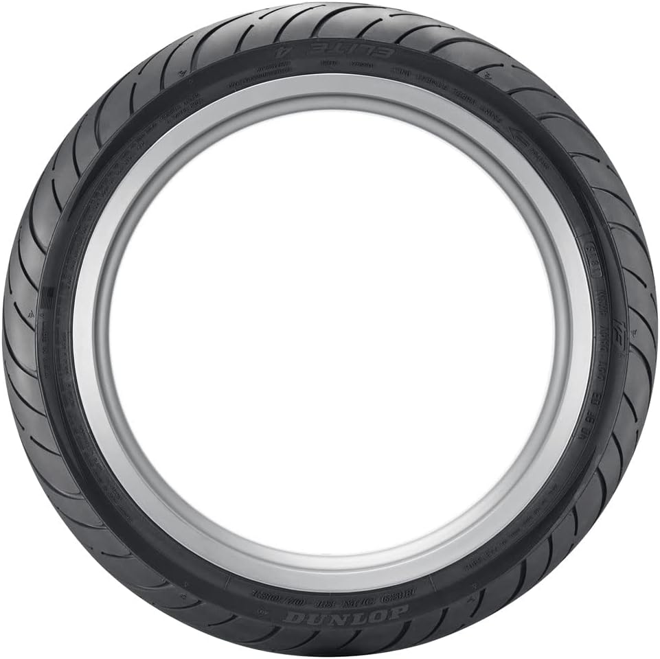 150/80R-17 (72H) Dunlop Elite 4 Front Motorcycle Tire for Honda VTX1800R 2002-2007