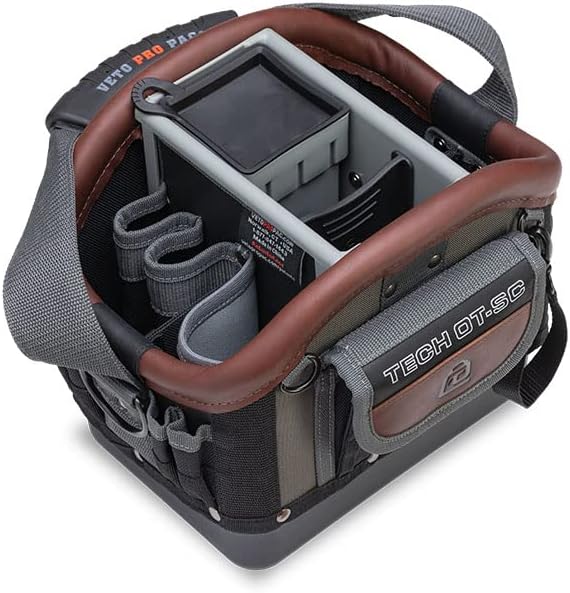Veto Pro Pac TECH OT-SC (Sub-Compact Open Top Electrician Tool Bag)