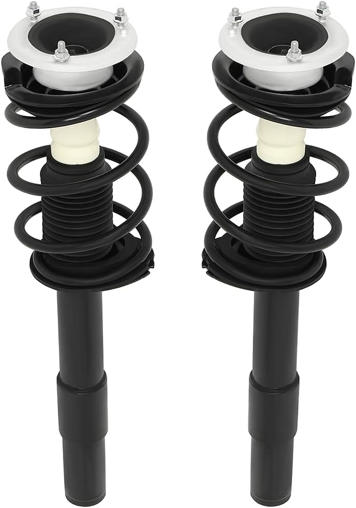AUTOMUTO Strut Spring Assembly Front Pair struts and Shock Absorber for BMW 525i 2004-2006,for BMW 530i 2004-2007 replacement for 1335632L 1335632R