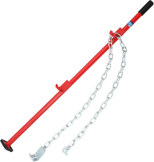 Boats and Cars Smoothing Tool, Hustler Stick Tool Auto Body Can Withstand 2200 Pounds of Pulling Force, Dent Tools are Used for Body, Bumper, Hood, Hull and Deck Dent Fix (Red)