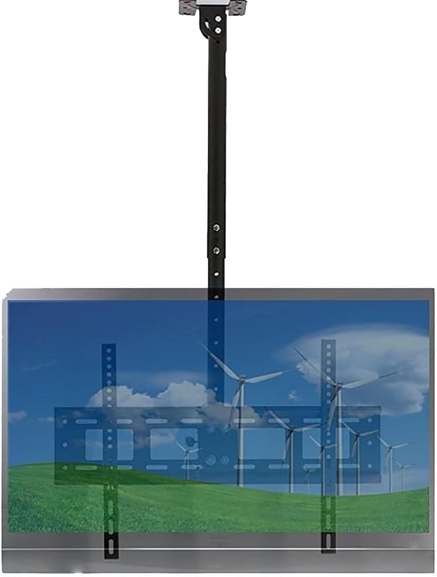 TV Mount Stands TV Wall Mount Ceiling TV Mount Bracket,Full Motion 360 Deg Rotation Tilt Swivel TV Mount,Can 90° Flip Down,65,155cm