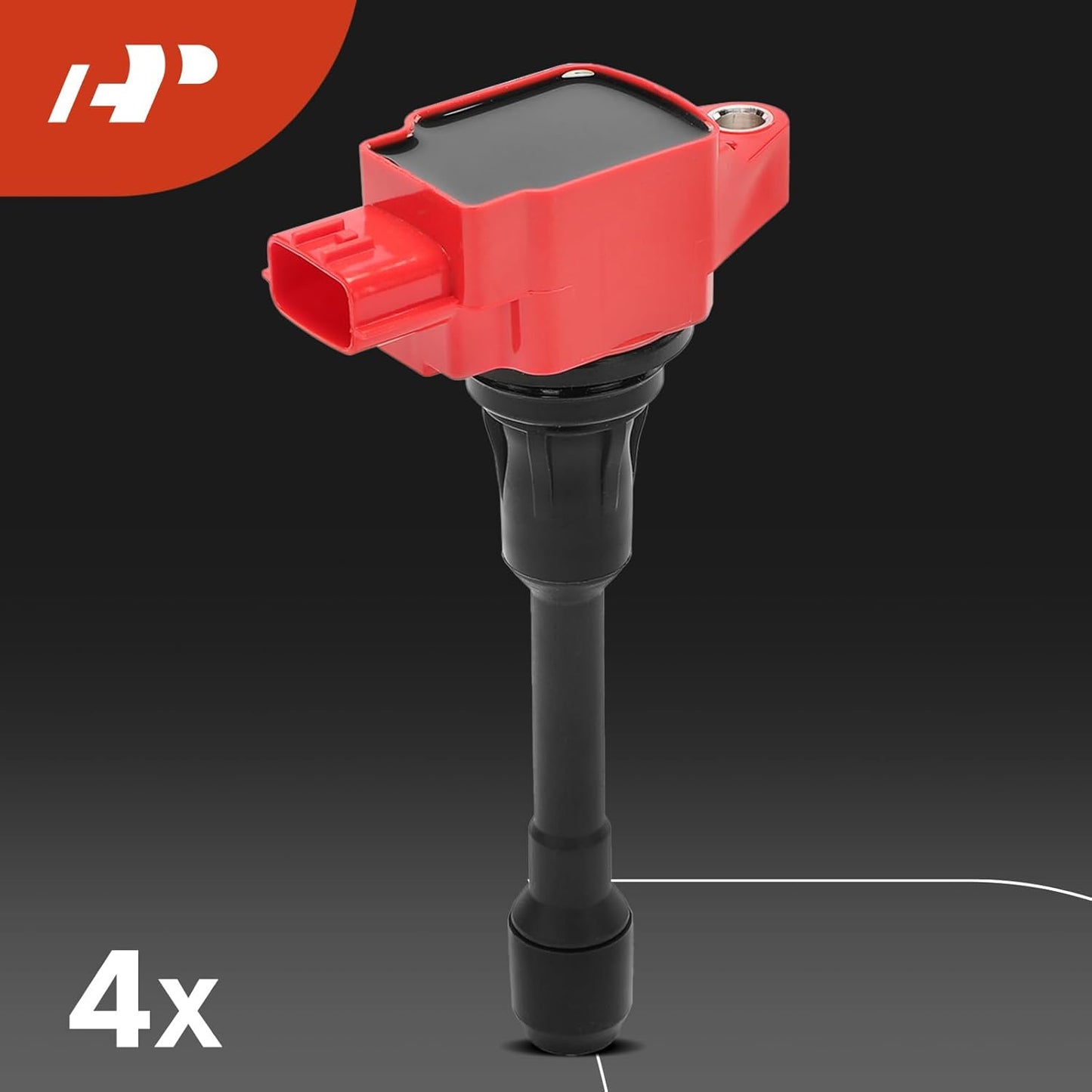 A-Premium (Red) Set of 8 Ignition Coil Pack and Iridium Spark Plugs Compatible with Nissan Altima 2007-2013, Sentra, Cube, Rogue, Rogue Select, Versa, 1.6L 1.8L 2.0L 2.5L, Replace# 22448ED000 9029