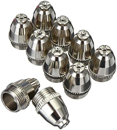 100pcs SG-55 AG-60P WSD-60 Plasma Cutter Consumables,Plasma Cutter Cutting Torch Tip Nozzles Consumables Kit