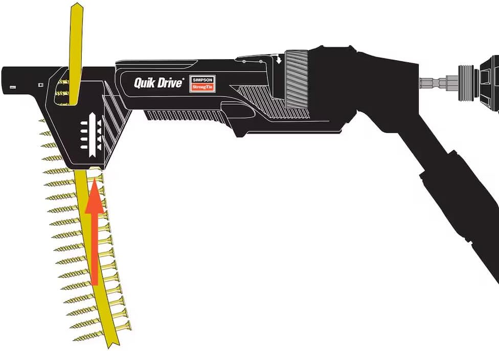 Simpson Strong-Tie QDPROJECTPRO Quik Drive Project Pro Screw Driving Tool (Pack of 3)