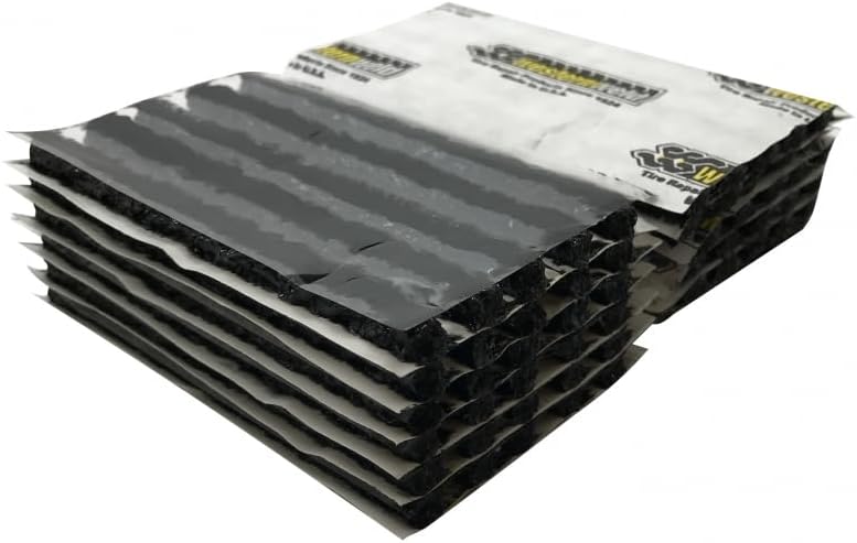 Sherco-Auto Tire Plug Kit 66 Piece - Pro Heavy Duty Flat Tire Repair Tool Kit - Fix for Car Truck Motorcycle ATV RV Jeep & More - All in One Puncture Repair Kit