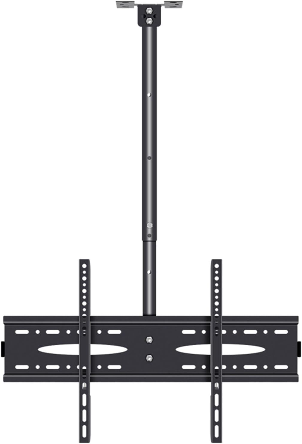 Adjustable Ceiling TV Mount Bracket,Adjustable LCD TV Ceiling Mount for 40-75 Inch Flat Panel TVs, Max Weight 110 Lbs(500-3000mm)