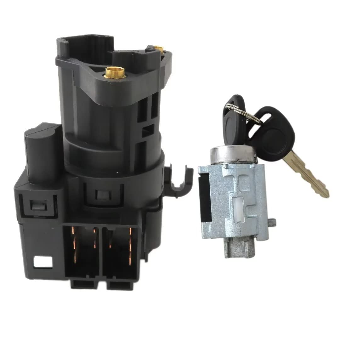 12458191 12533953 15822350 1999-2004 Lock Cylinder with Key & Ignition Switch for 2004-2006 Pontiac Grand Prix 3.8L 5.3L