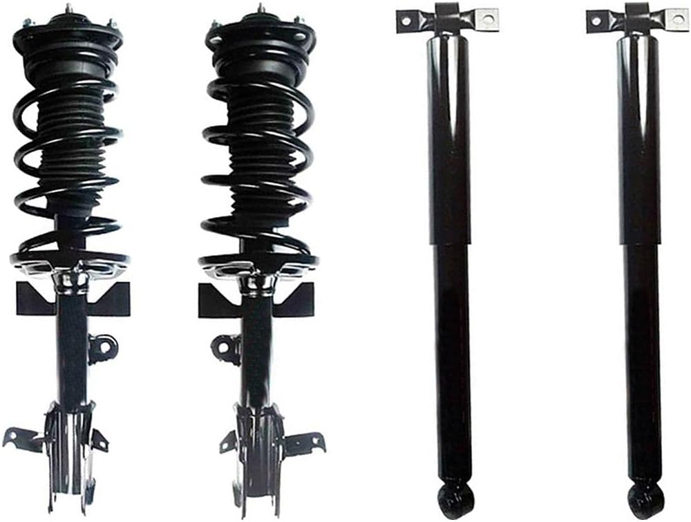 (4) Struts Shocks Kit, Front and Rear Shocks and Struts Complete Assembly Shocks and Struts Full Set Replacement for Odyssey 2017 2016 2015 2014 2013