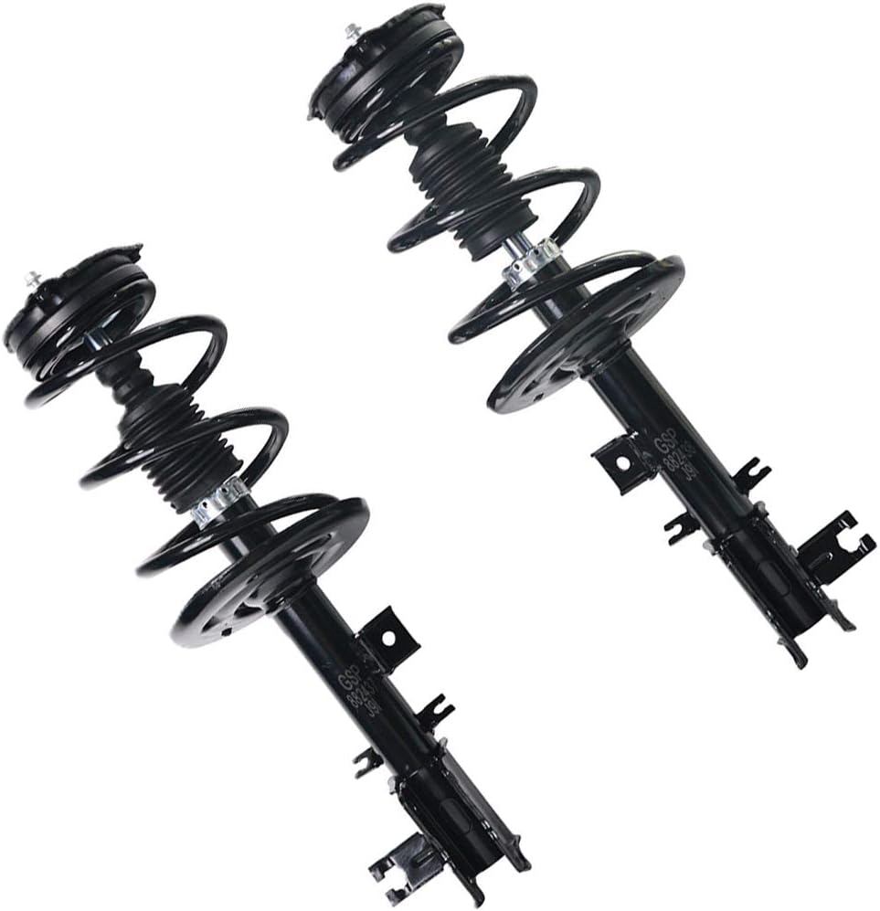 Shoxtec Front Left Complete Struts Assembly Replacement for 2009-2010 Nissan Murano Coil Spring Assembly Shock Absorber Kits Repl Part No. 172607