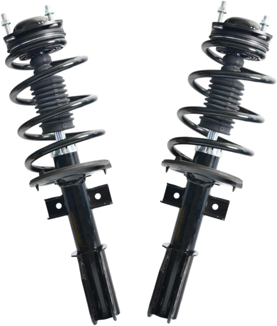 AutoShack Front Complete Strut & Coil Spring | Replacement for 2013-2017 Chevrolet Traverse 2013-2016 GMC Acadia 2017 GMC Acadia Limited | 2-PC