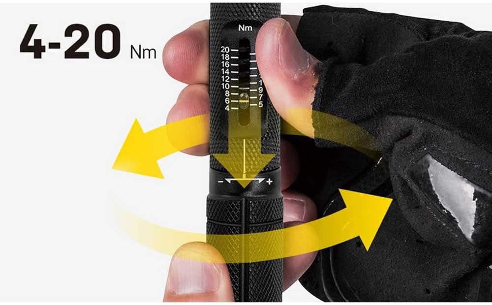 Topeak Torq Stick Pro 4-20 Nm, Tool Box w/TorqStick 4-20nm, mini Ratchet Tool, Finger bit Holder, Speed Sleeve bit Holder, 18 Tool bits (4-20Nm, 18 Tool Bits)
