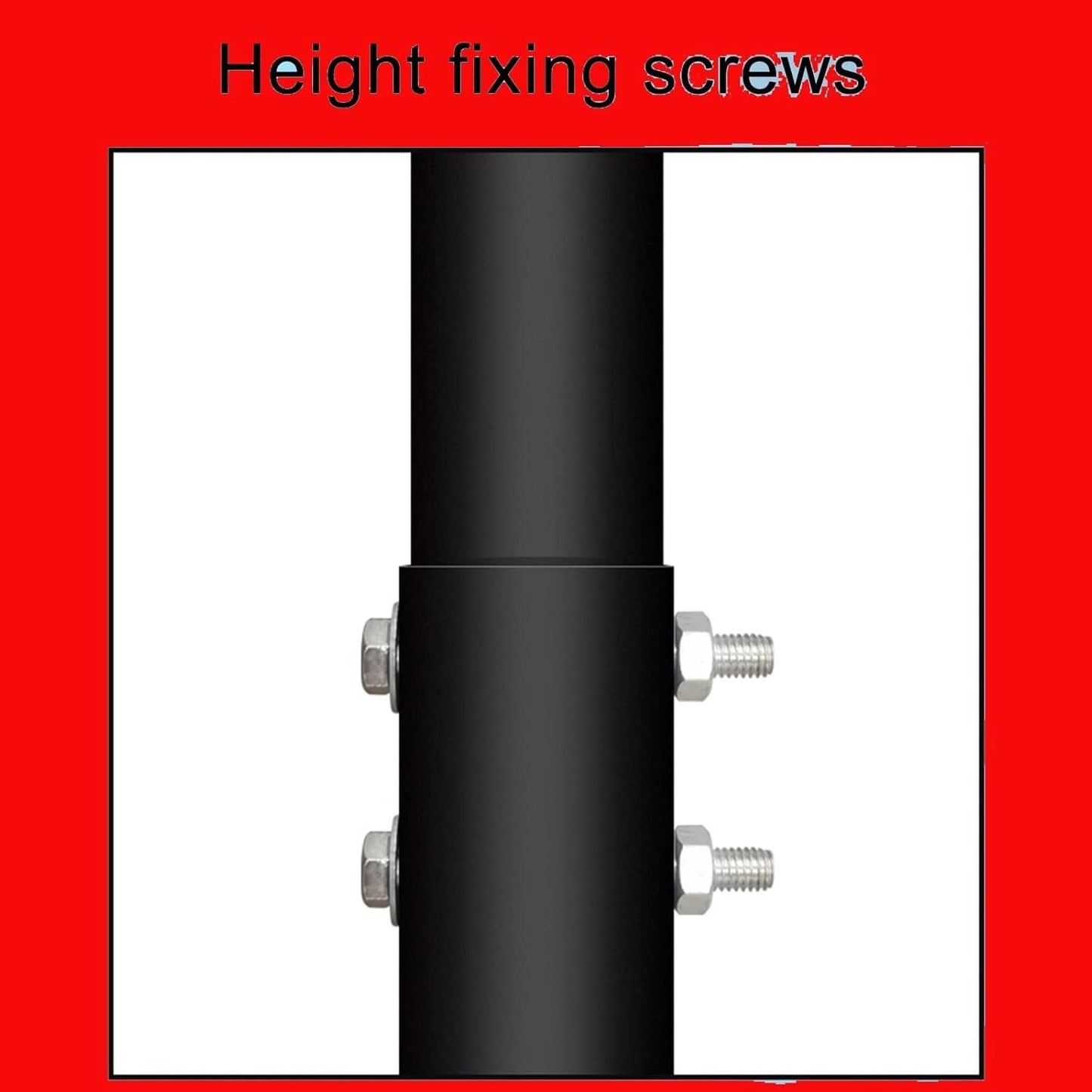 Adjustable Ceiling TV Mount Bracket, Fits 55-100 Inch LED Flat,3°/-20°Angle Adjustment, Max VESA 900x400mm, Double Pole Hanging TV Bracket