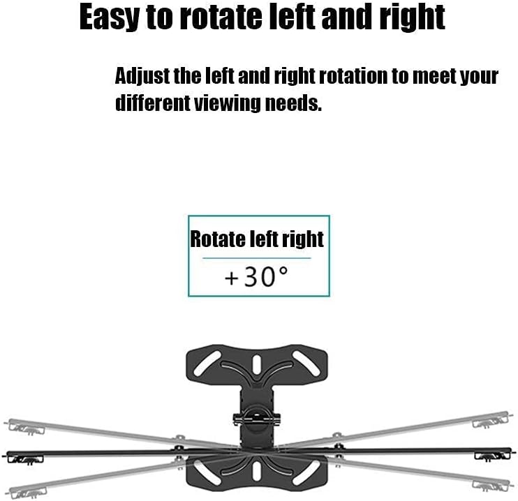 TV Mount,Sturdy Ceiling TV Mount,Sturdy 32-70 inch Ceiling-Mount/Wall-Mount TV Bracket Stand Adjustable Height Ceiling TV Mount Bracket for LED LCD Flat Panel TVs