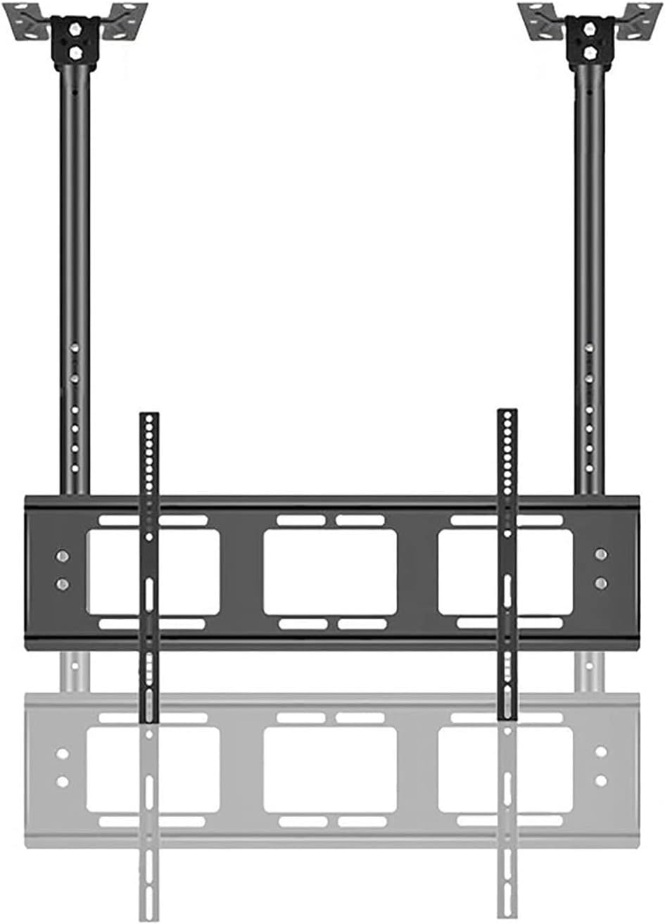 Universal TV Stand TV Ceiling Mount Bracket, Double Bar Adjustable Tilt TV Bracket, Suitable for 55-86 Inch Large LED Sns, VESA 800x400mm (79)