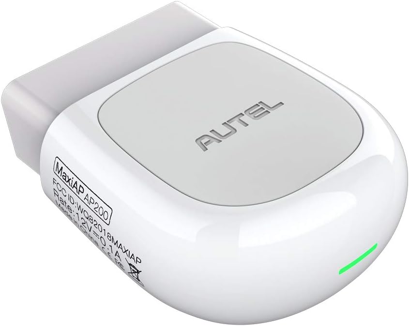 Autel AP200(HT200) Bluetooth OBD2 Scanner, Code Reader with Full Systems Diagnoses and 19 Service Functions, Mini Size Version of MK808 Diagnostic, Vehicle Scan Tool for iPhone & Android Devices