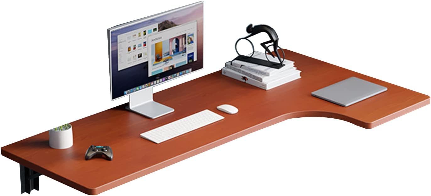 Wall Mounted L-Shape Corner Desk Home Office Corner Table Floating Laptop Desk Fold Down For Study, Bedroom, Bathroom Or Balcony(110X60X40cm(43.3X23.6X15.7in),black)