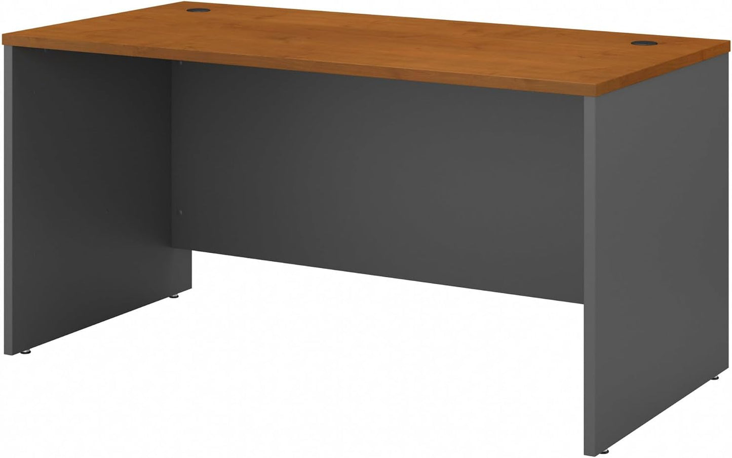 Bush Business Furniture Series C Office Desk, Large Computer Table for Home and Professional Workplace, 72W x 30D, Natural Cherry