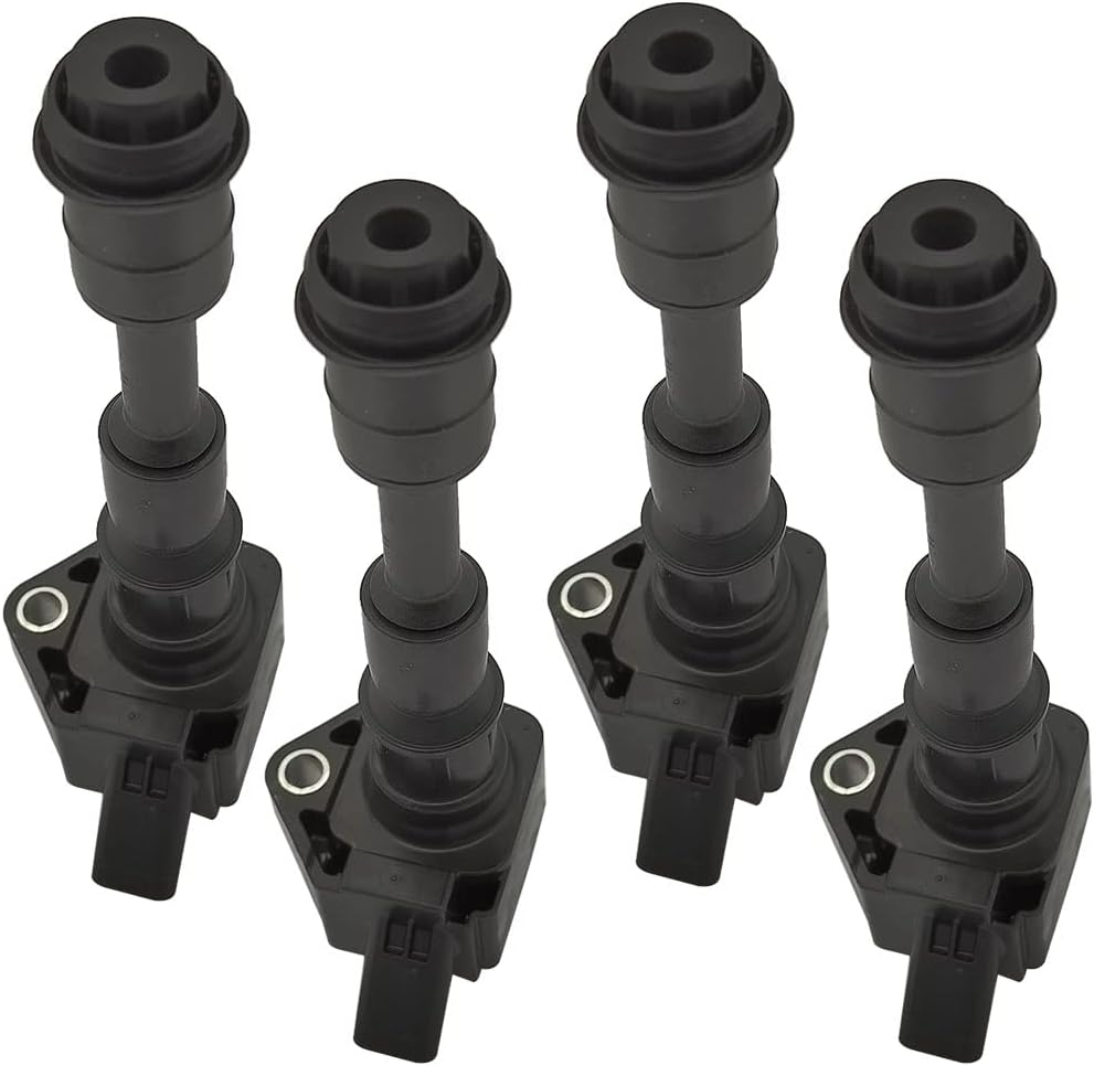 Amrxuts UF-756 4pcs Ignition Coil Packs for Volvo S60 S80 S90 V60 V90 XC40 XC60 XC70 XC90 2.0L L4 2015-2019 31312514, UF756, GN10907, 49180.