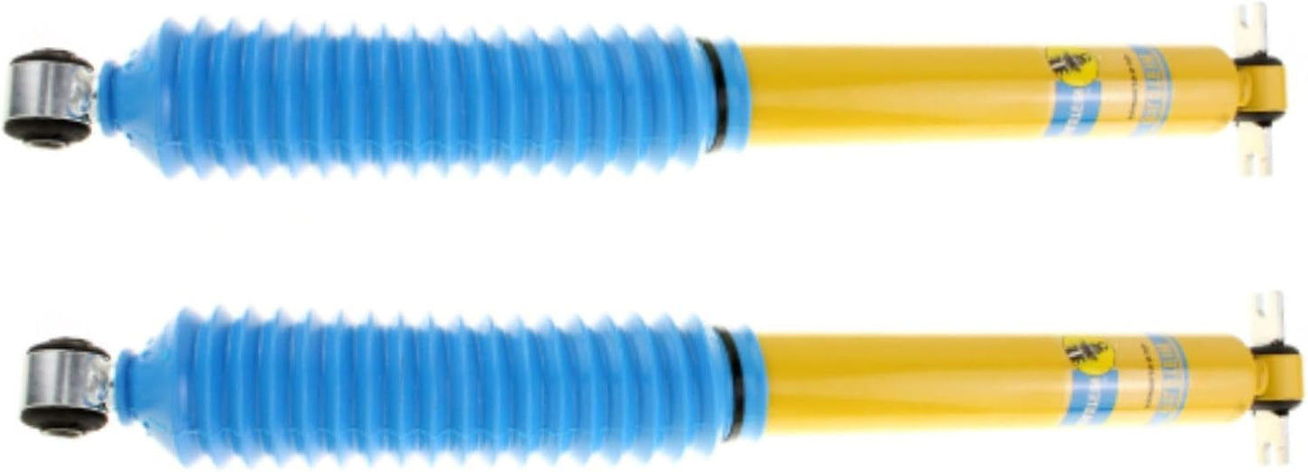Bilstein 4600 Series Set of Front & Rear Monotube Shocks fits 2007 2017 Wrangler with 0" Lift | Comfort Ride | TrendsAuto Decal | 24-141727 24-141734