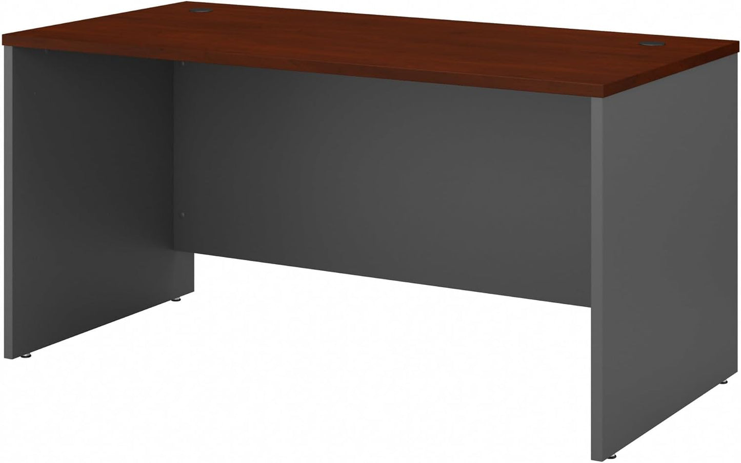 Bush Business Furniture Series C Office Desk, Large Computer Table for Home and Professional Workplace, 72W x 30D, Natural Cherry