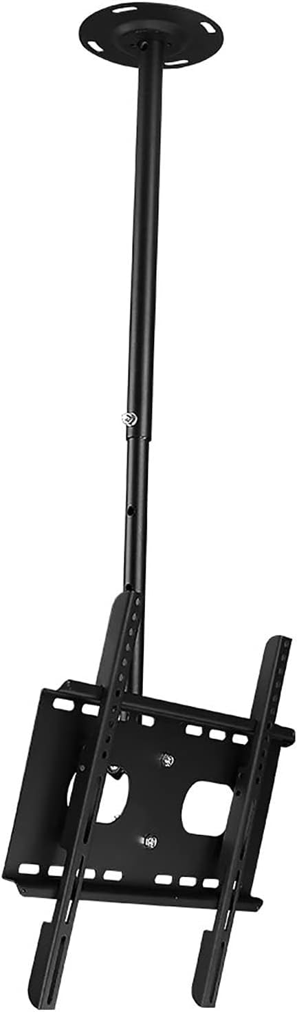 Adjustable Ceiling TV Mount Bracket - Tilt and Swivel TV Ceiling Mount, Full Motion 360 Deg Rotation Tilt TV Stand, Fits Most 37-50 Inch LCD Flat Screen TVs, Ceiling/Wall