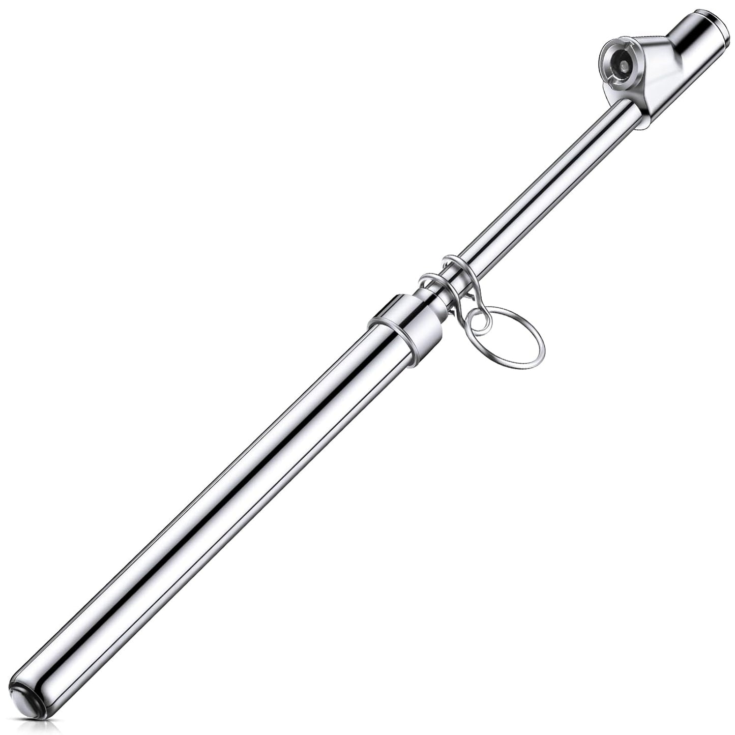 Tallew 10 Pack Dual Head Tire Pressure Gauge Heavy Duty Air Pressure Tire Gauge for Auto Truck Car RV Van Gage Range 10-150PSI, 1-10Bar (Silver)