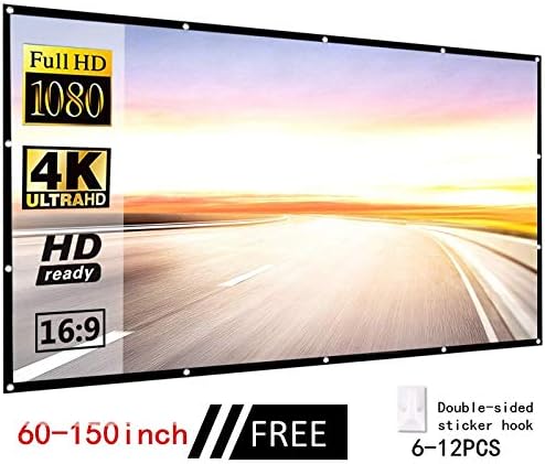 Simple Folding Screen Portable Home Outdoor KTV Office 3D Proyector Projection Screen(30 inch)